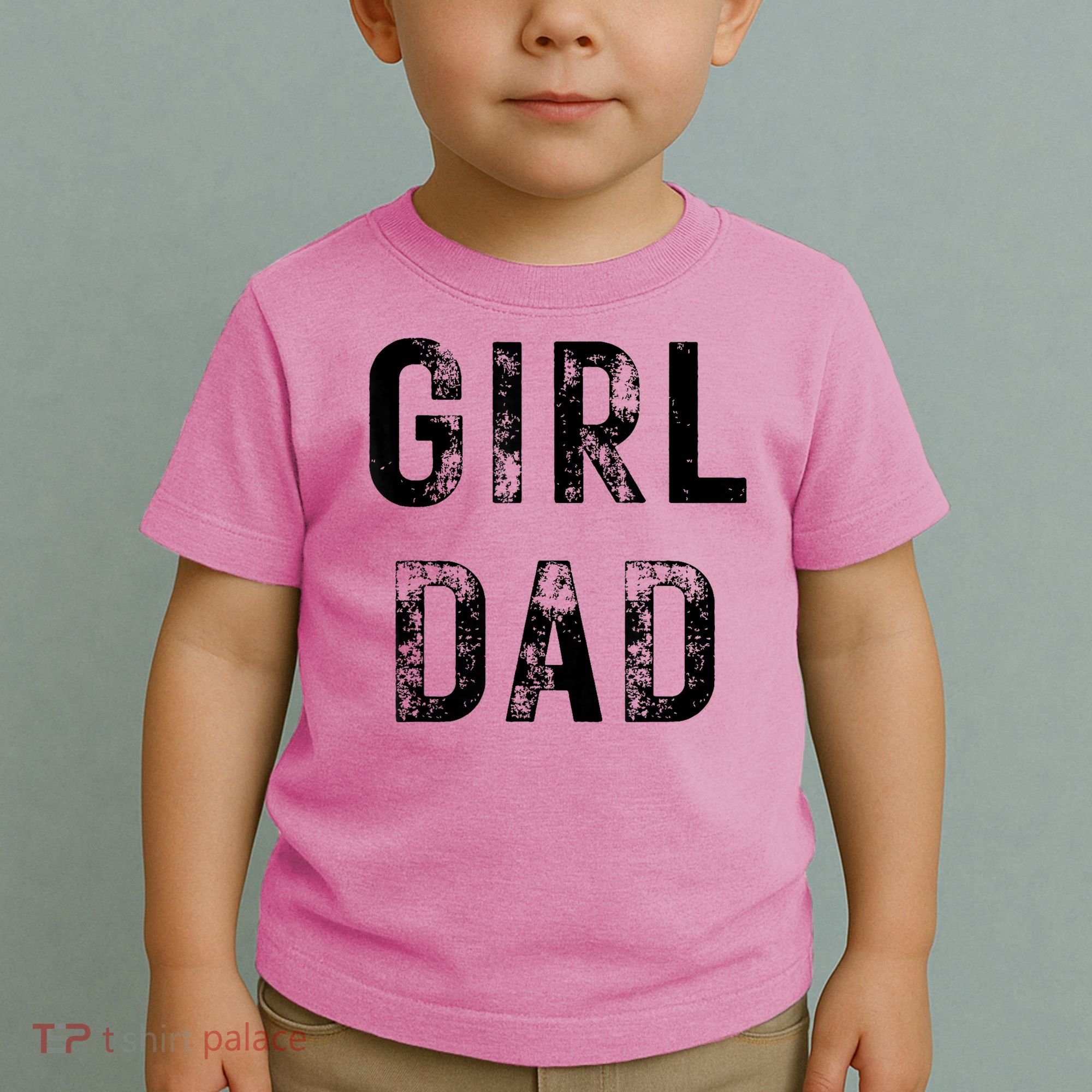 Pink Girl Dad Toddler T-Shirt