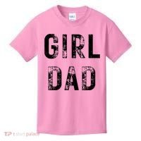 Pink Girl Dad Kids T-Shirt thumb 0