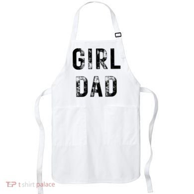 Pink Girl Dad Apron