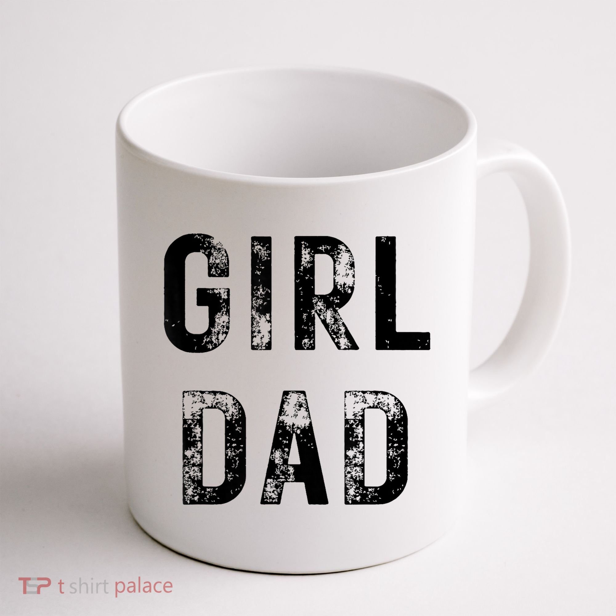 Pink Girl Dad Coffee Mug