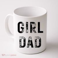 Pink Girl Dad Coffee Mug thumb 0