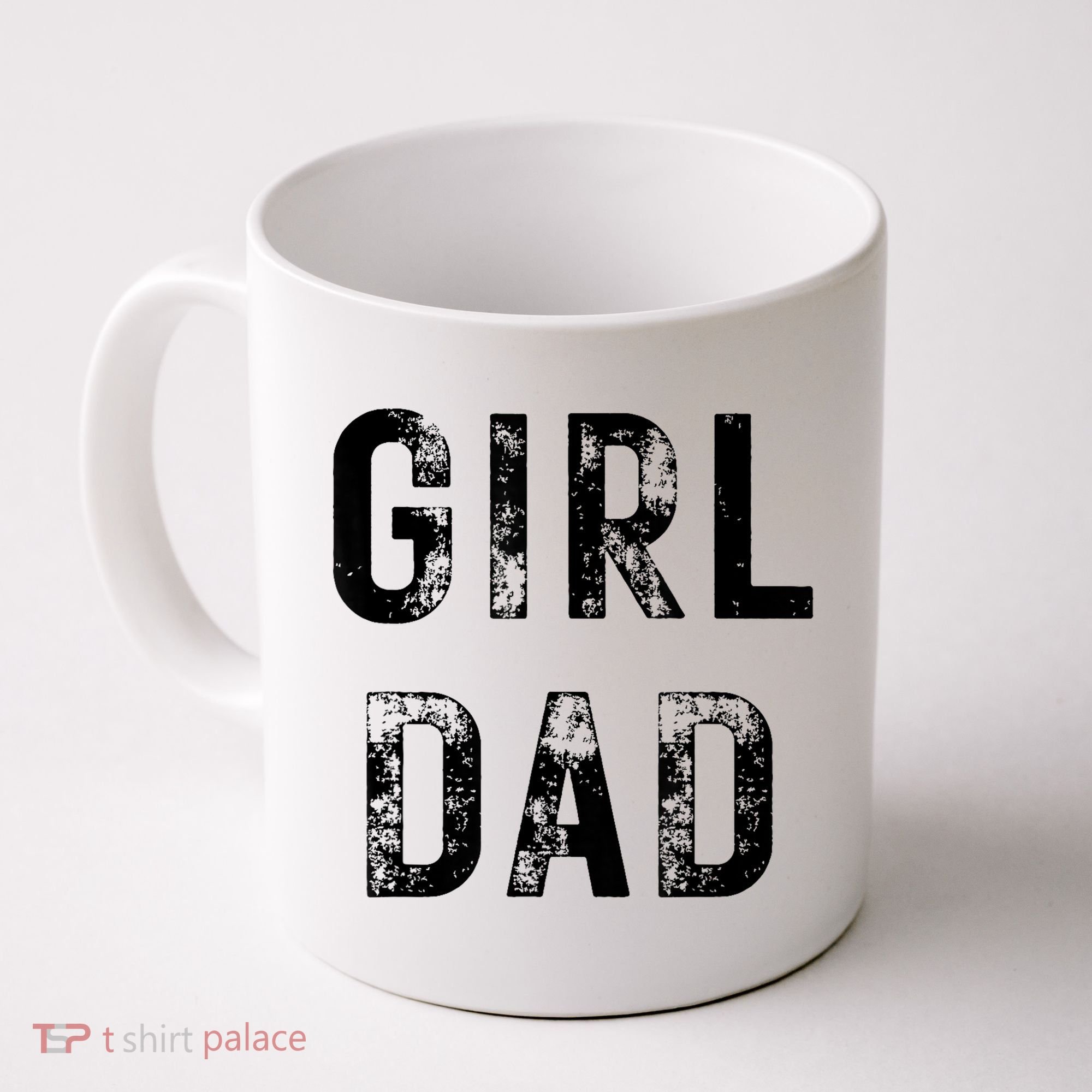 Pink Girl Dad Coffee Mug