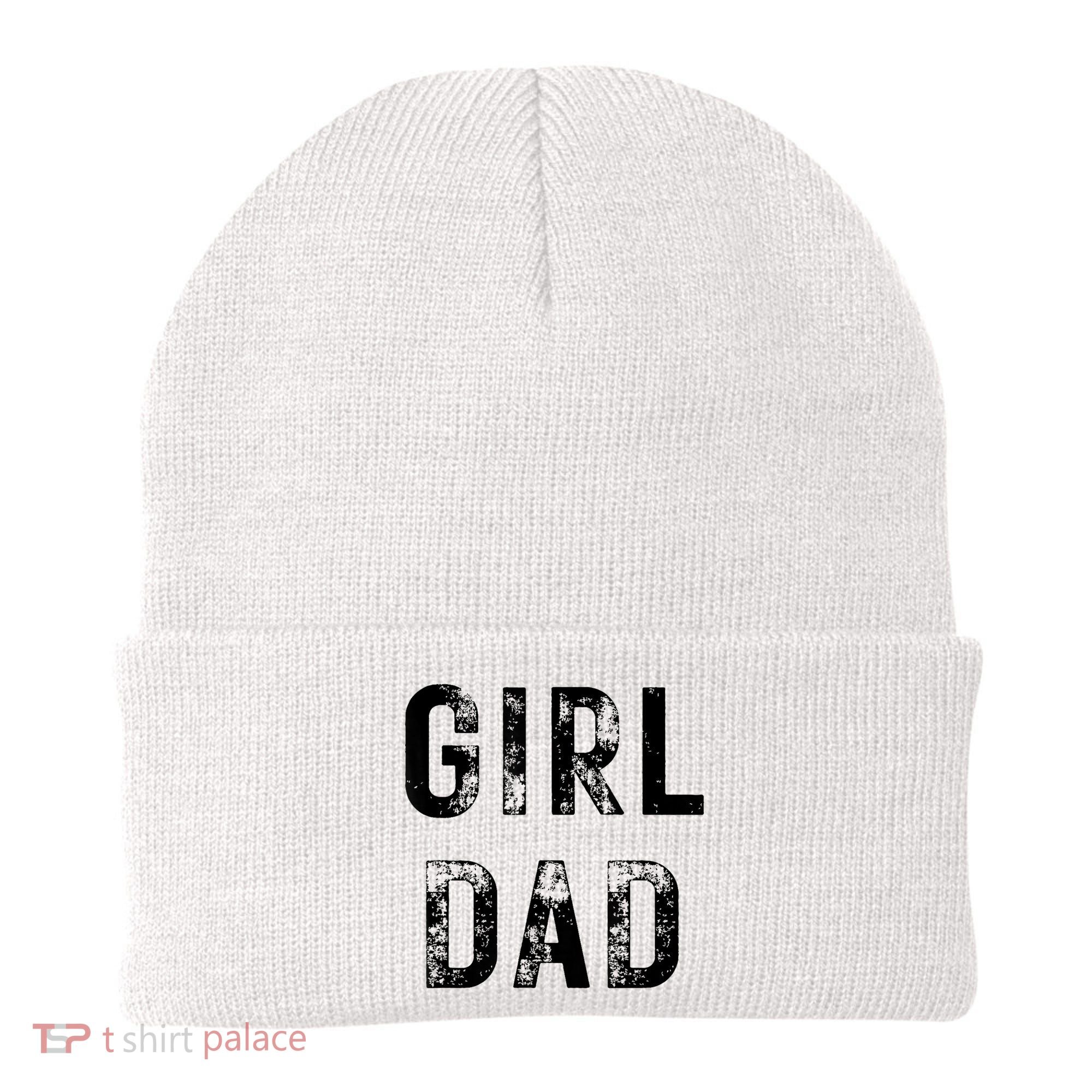 Pink Girl Dad Beanie