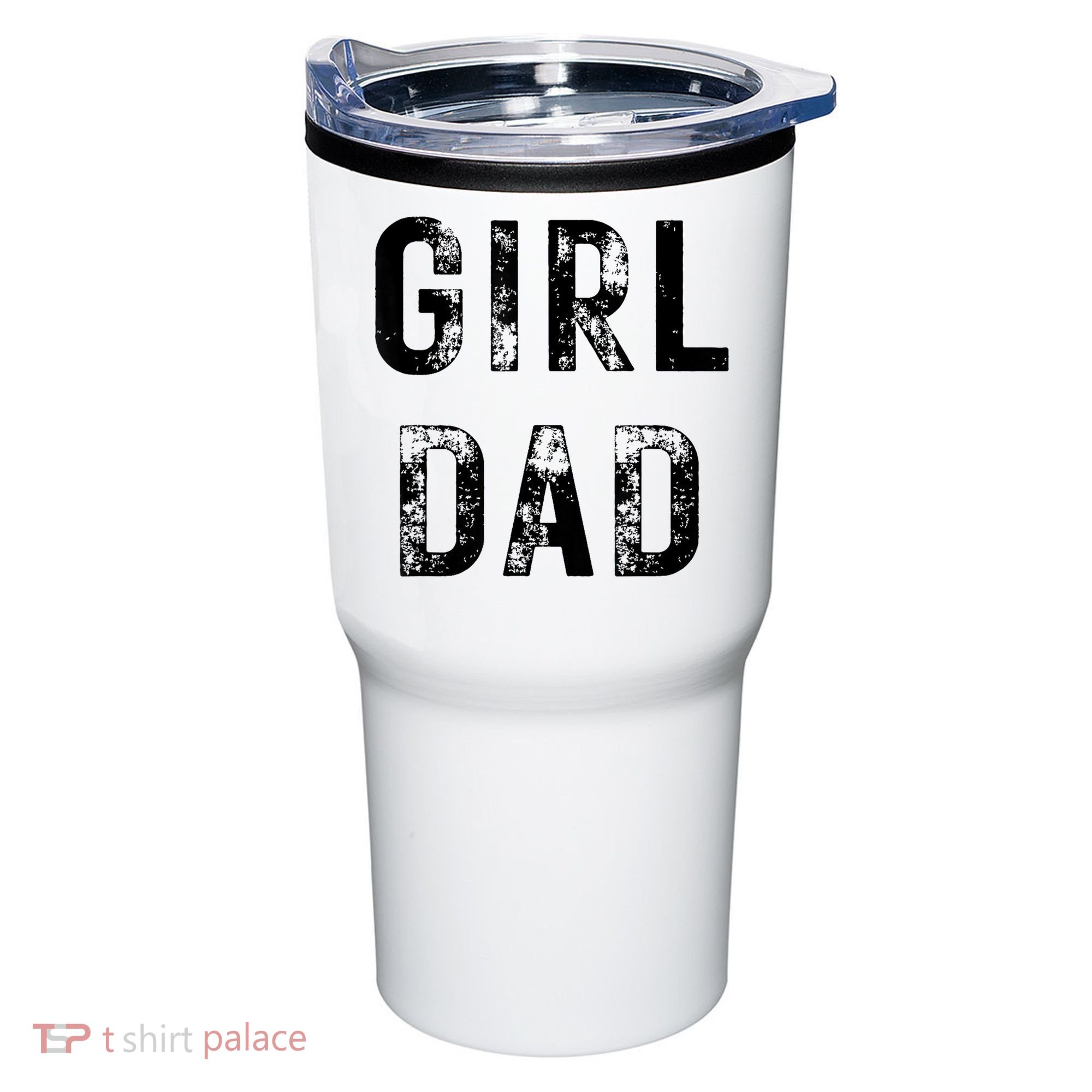 Pink Girl Dad Tumbler