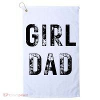 Pink Girl Dad Golf Towel thumb 0