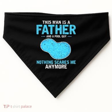 Pool Guy Design for Swimming Pool and Pool Cleaner USA-Made Doggie Bandana