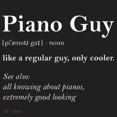 Piano Guy Definition Funny Boy Piano Gift Piano Player Urban Oversized Heavyweight T-Shirt