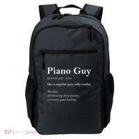 Piano Guy Definition Funny Boy Piano Gift Piano Player Backpack thumb 0