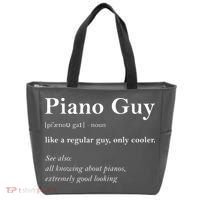 Piano Guy Definition Funny Boy Piano Gift Piano Player Tote Bag thumb 0