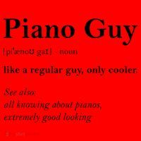 Piano Guy Definition Funny Boy Piano Gift Piano Player Santa Hat thumb 1