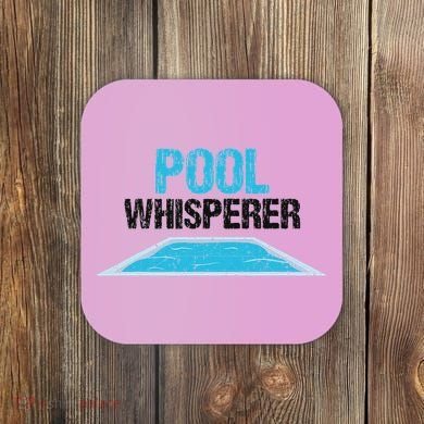 Pool Guy Design For Swimming Pool Boy And Pool Cleaner Coaster