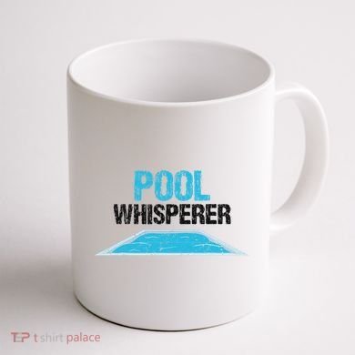 Pool Guy Design For Swimming Pool Boy And Pool Cleaner Coffee Mug back