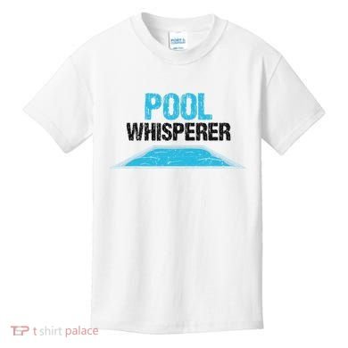 Pool Guy Design For Swimming Pool Boy And Pool Cleaner Kids T-Shirt