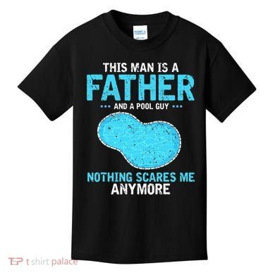 Pool Guy Design for Swimming Pool and Pool Cleaner Kids T-Shirt