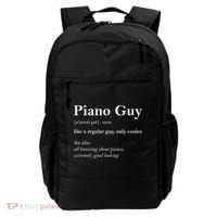 Piano Guy Definition Gift Funny Boy Piano Gift Piano Player Gift Backpack thumb 0