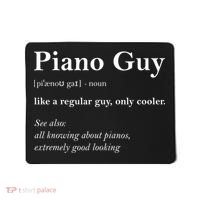 Piano Guy Definition Gift Funny Boy Piano Gift Piano Player Gift Mousepad thumb 0