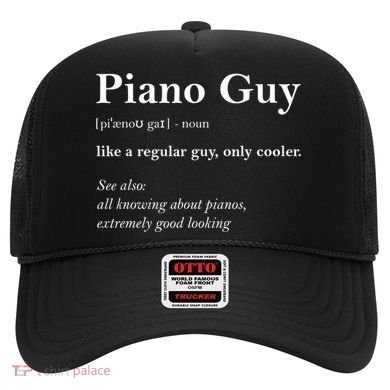 Piano Guy Definition Gift Funny Boy Piano Gift Piano Player Gift Hat
