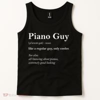 Piano Guy Definition Gift Funny Boy Piano Gift Piano Player Gift Tank Top thumb 2