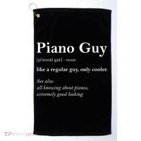 Piano Guy Definition Gift Funny Boy Piano Gift Piano Player Gift Golf Towel thumb 0