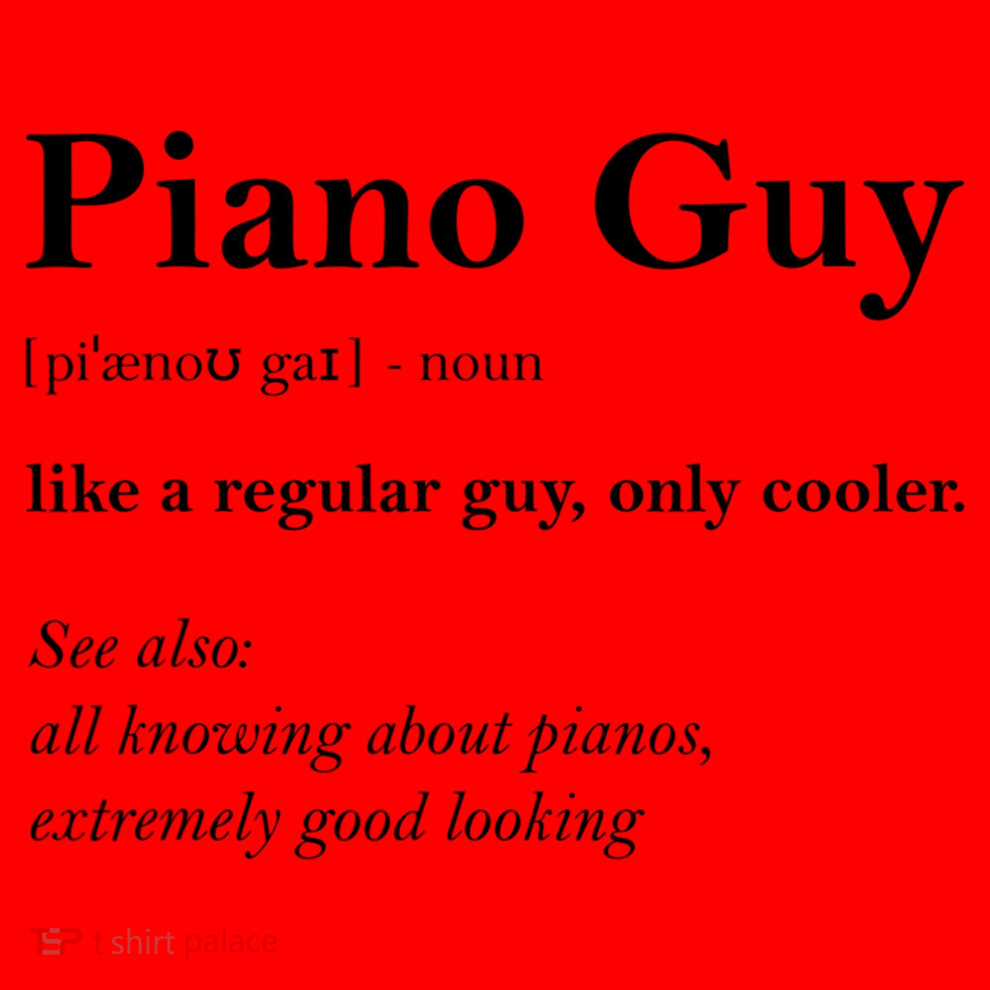 Piano Guy Definition Gift Funny Boy Piano Gift Piano Player Gift Santa Hat