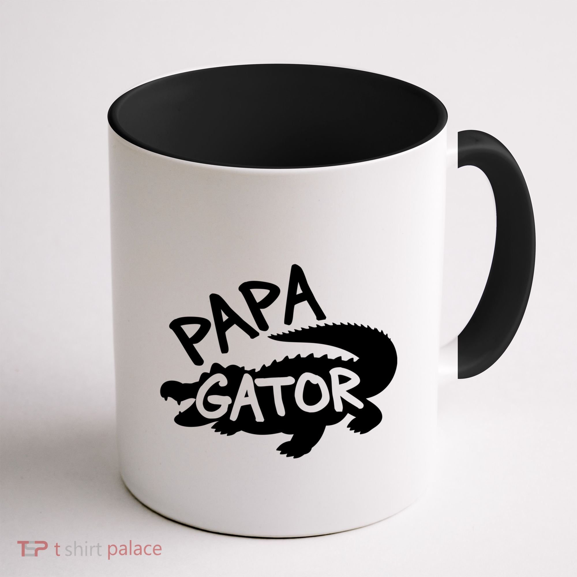Papa Gator Dad Fathers Day Alligator Daddy Crocodile Cool Gift Coffee Mug
