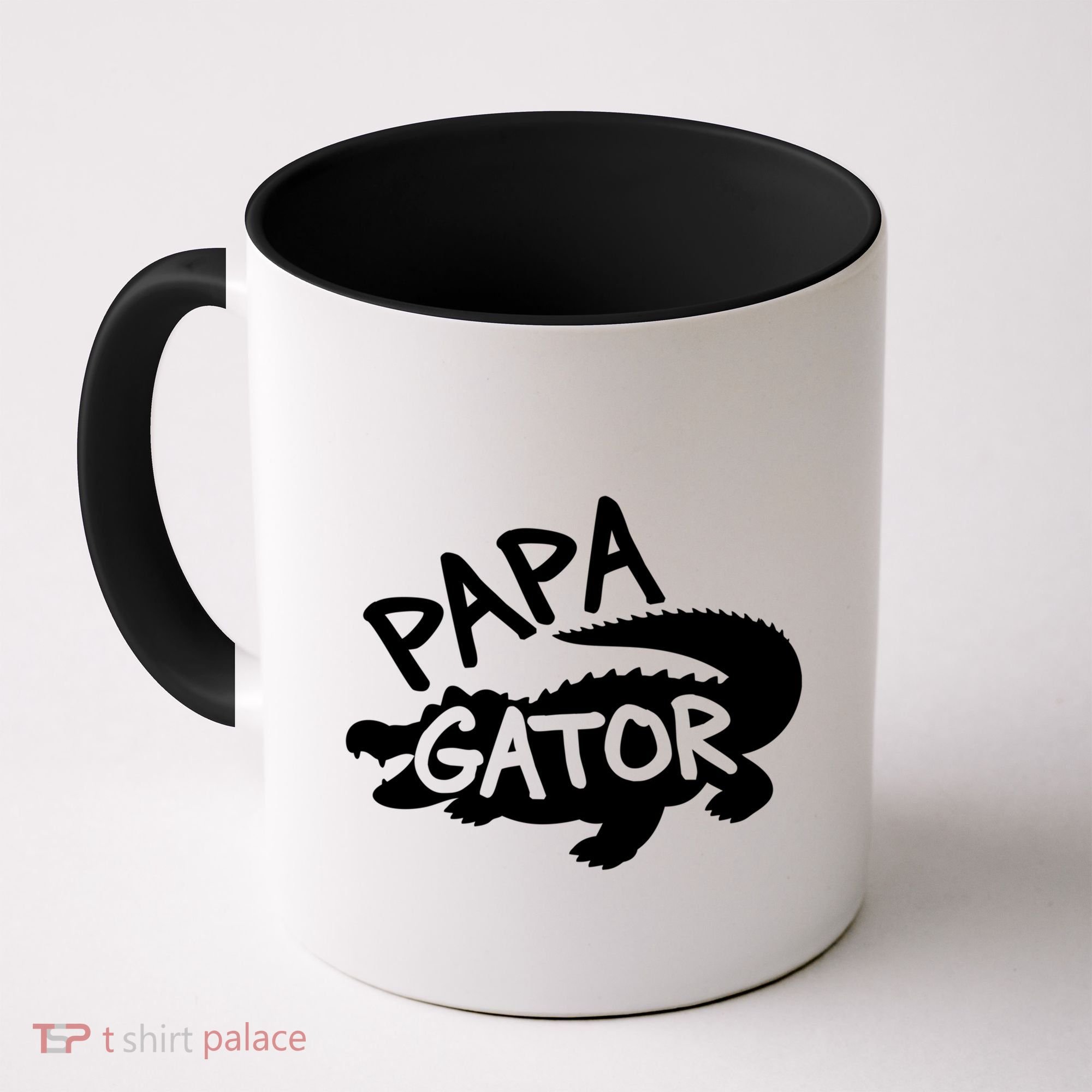 Papa Gator Dad Fathers Day Alligator Daddy Crocodile Cool Gift Coffee Mug