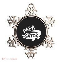 Papa Gator Dad Fathers Day Alligator Daddy Crocodile Cool Gift Ornament thumb 0
