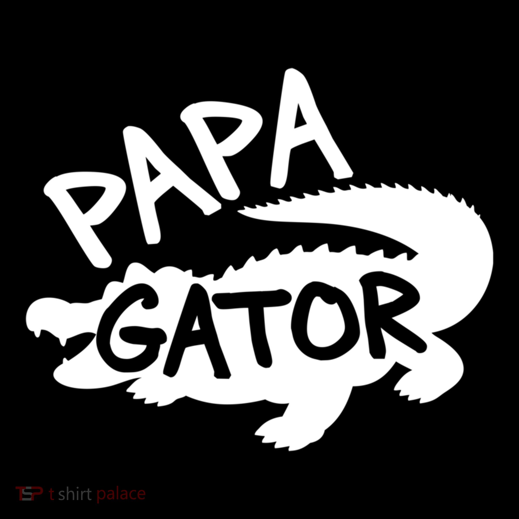 Papa Gator Dad Fathers Day Alligator Daddy Crocodile Cool Gift Ornament