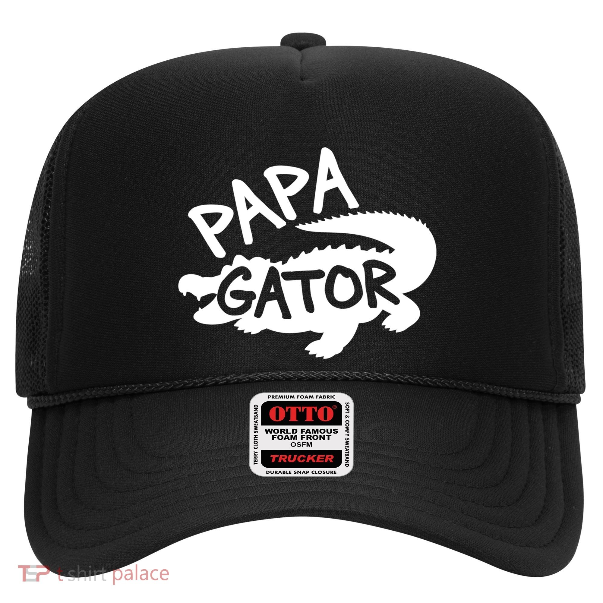 Papa Gator Dad Fathers Day Alligator Daddy Crocodile Cool Gift Hat