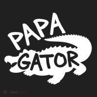 Papa Gator Dad Fathers Day Alligator Daddy Crocodile Cool Gift Hat thumb 2