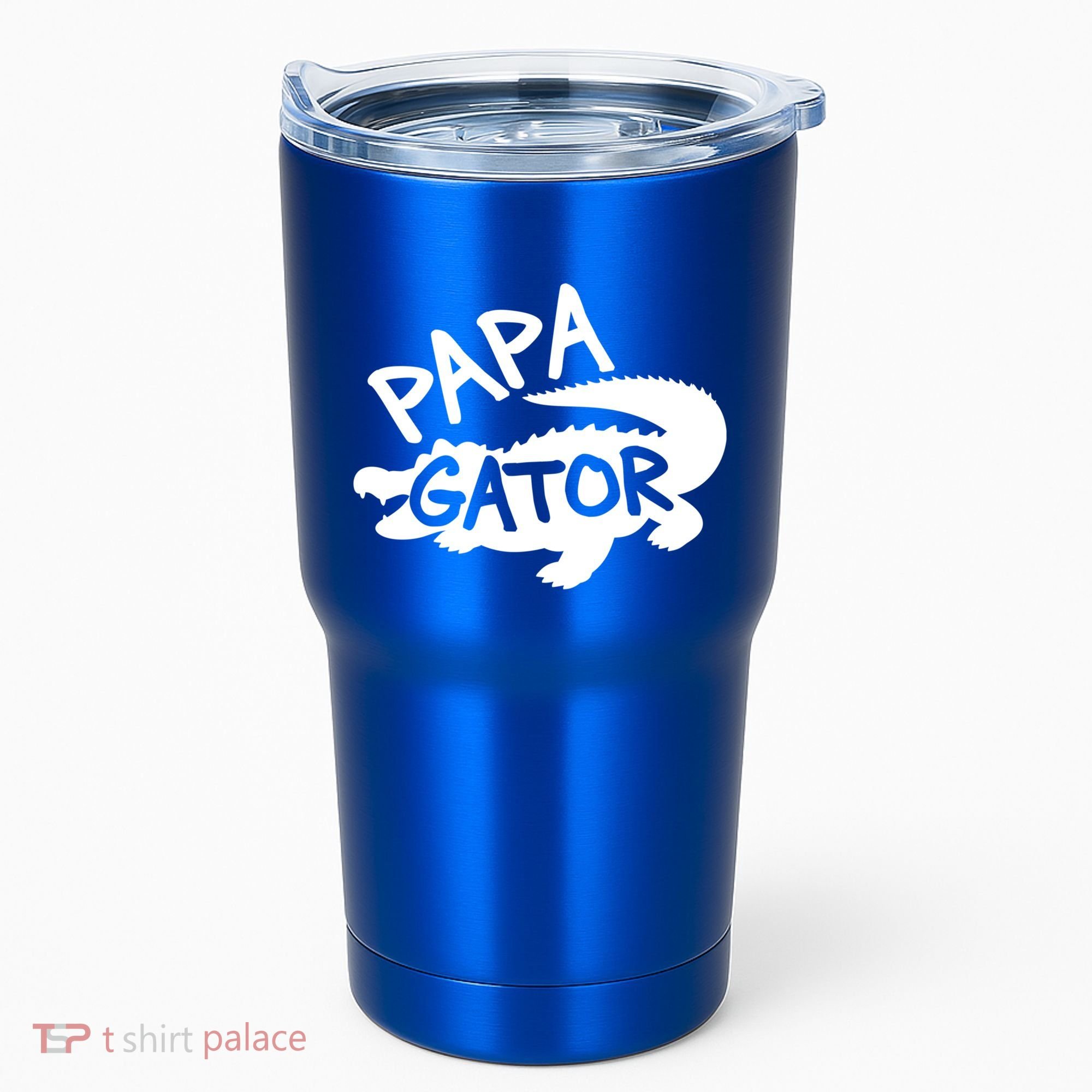 Papa Gator Dad Fathers Day Alligator Daddy Crocodile Cool Gift Tumbler