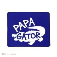 Papa Gator Dad Fathers Day Alligator Daddy Crocodile Cool Gift Mousepad thumb 0
