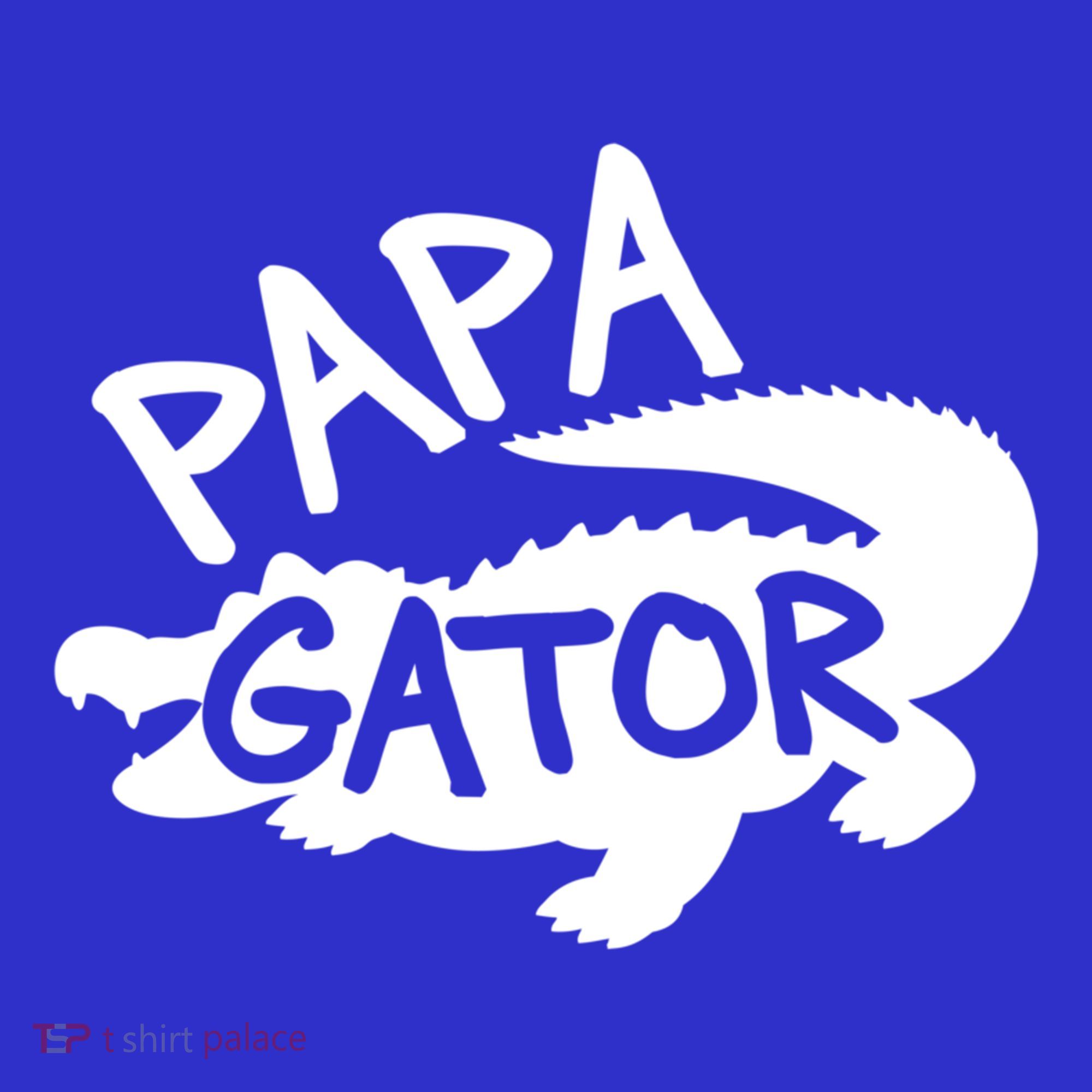 Papa Gator Dad Fathers Day Alligator Daddy Crocodile Cool Gift Toddler Hoodie