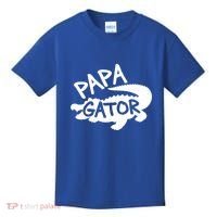 Papa Gator Dad Fathers Day Alligator Daddy Crocodile Cool Gift Kids T-Shirt thumb 0