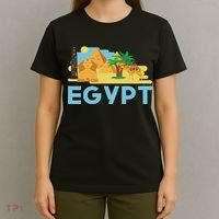 Pharaoh Gifts Egyptian Culture Pyramid Egypt T-Shirt thumb 4