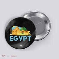 Pharaoh Gifts Egyptian Culture Pyramid Egypt Button thumb 0