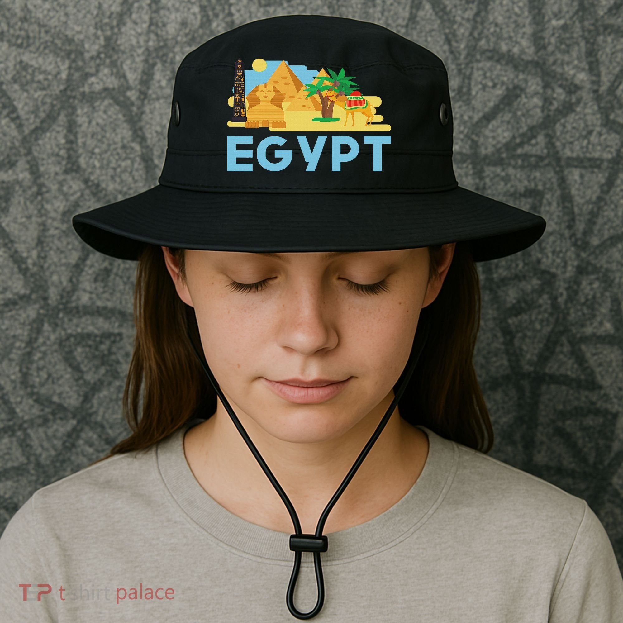 Pharaoh Gifts Egyptian Culture Pyramid Egypt Bucket Hat