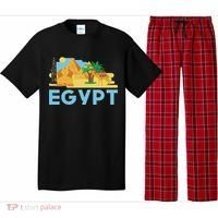 Pharaoh Gifts Egyptian Culture Pyramid Egypt Pajama Set thumb 0