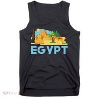 Pharaoh Gifts Egyptian Culture Pyramid Egypt Tank Top thumb 0
