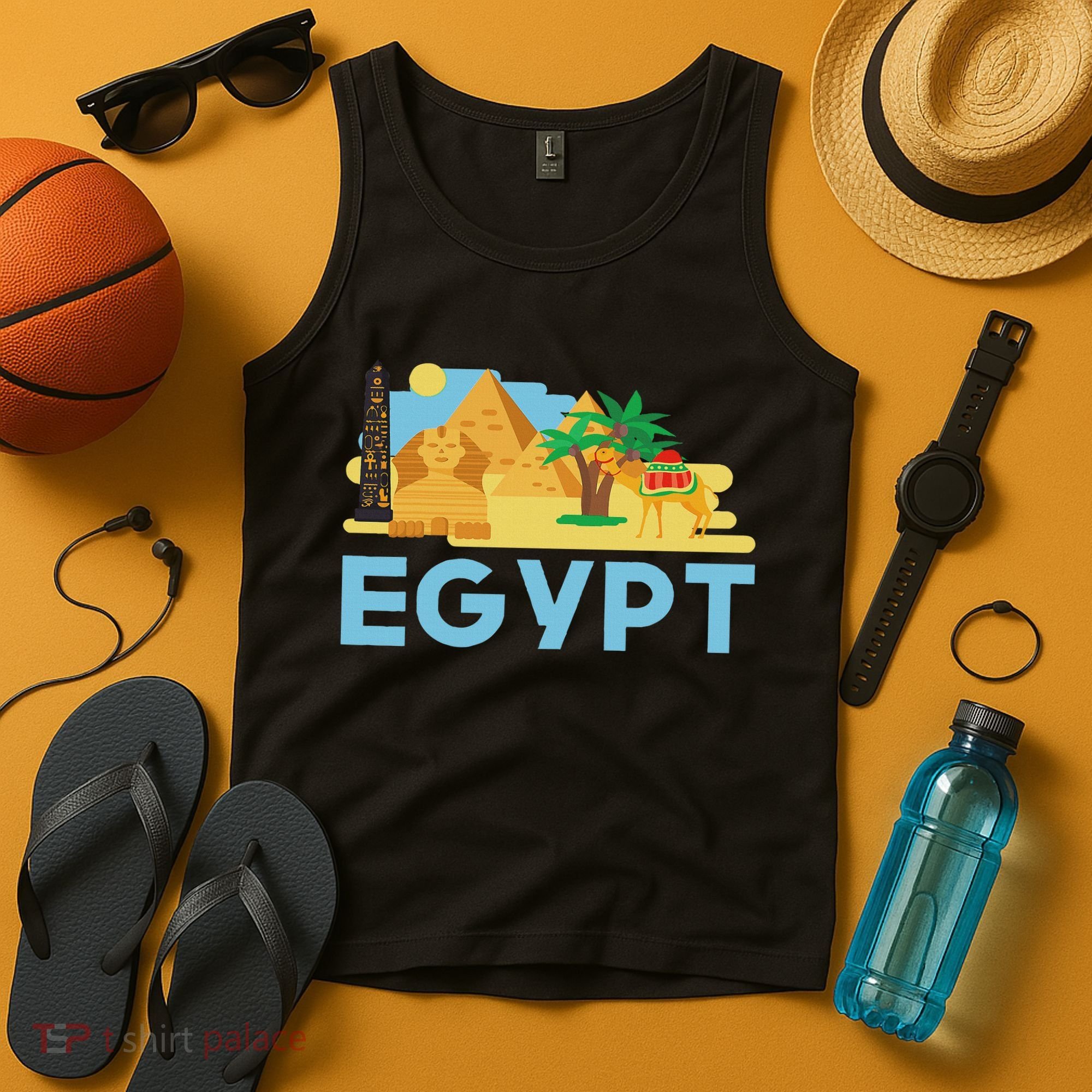 Pharaoh Gifts Egyptian Culture Pyramid Egypt Tank Top