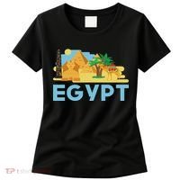 Pharaoh Gifts Egyptian Culture Pyramid Egypt Women's T-Shirt thumb 0