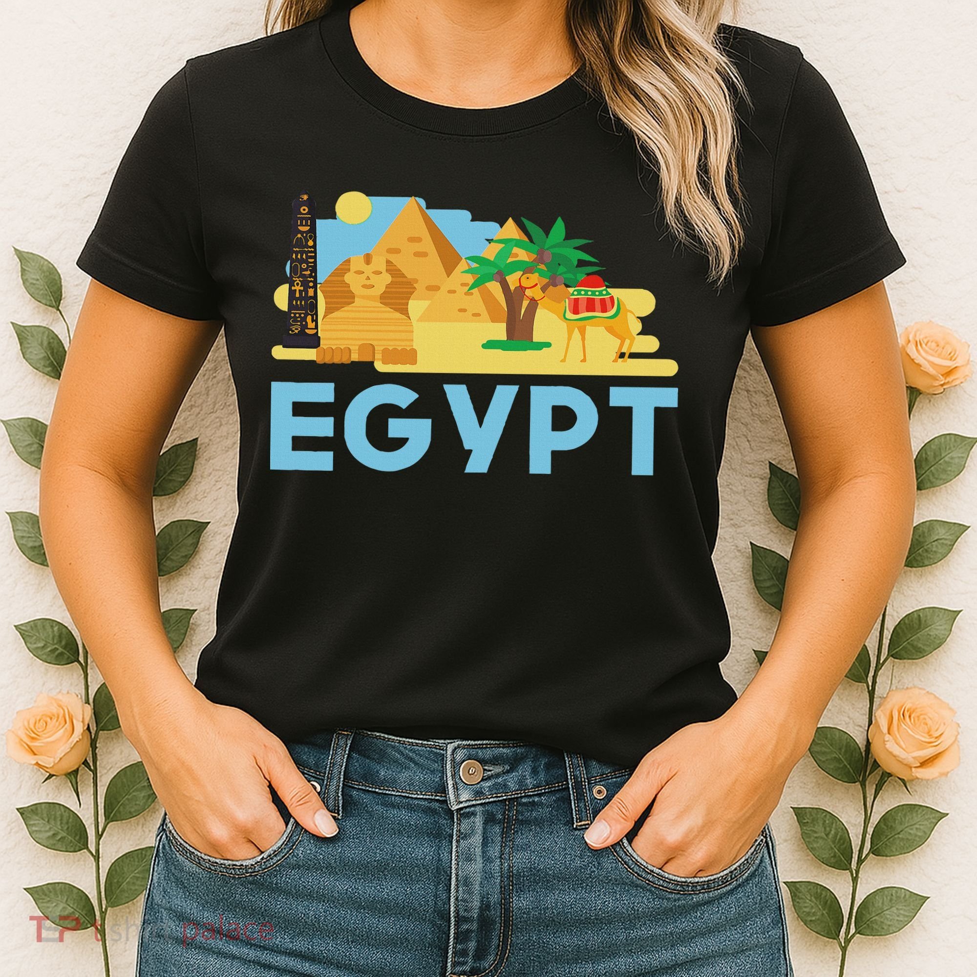Pharaoh Gifts Egyptian Culture Pyramid Egypt Women's T-Shirt