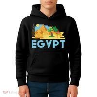 Pharaoh Gifts Egyptian Culture Pyramid Egypt Kids Hoodie thumb 4