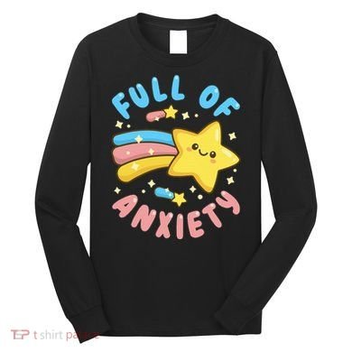 Pastel Goth Full Of Anxiety Long Sleeve Shirt