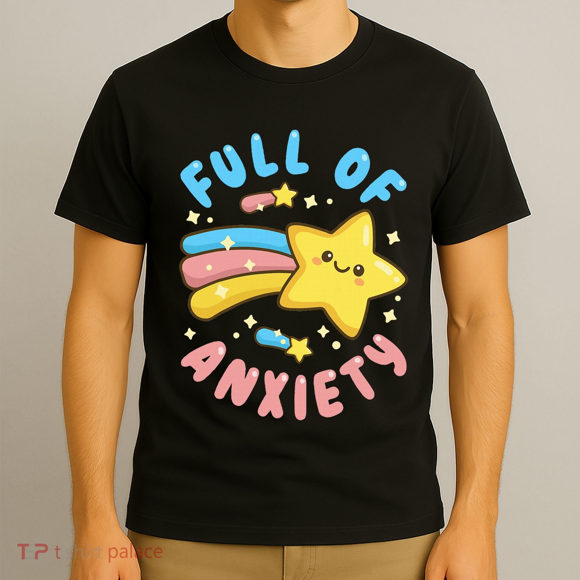 Pastel Goth Full Of Anxiety T-Shirt