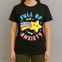 Pastel Goth Full Of Anxiety T-Shirt thumb 4