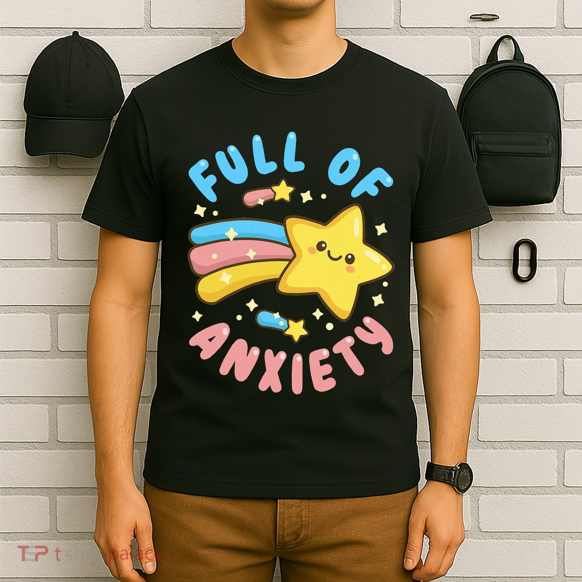 Pastel Goth Full Of Anxiety T-Shirt