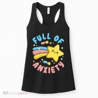 Pastel Goth Full Of Anxiety Women's Tank Top thumb 0