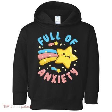 Pastel Goth Full Of Anxiety Toddler Hoodie