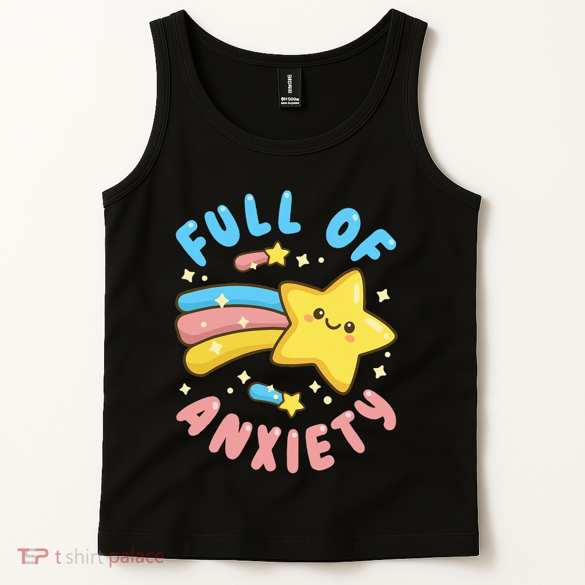 Pastel Goth Full Of Anxiety Tank Top